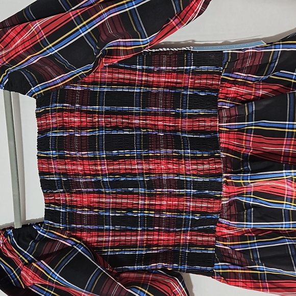 Draper James smocked peplum top - Picture 2 of 9